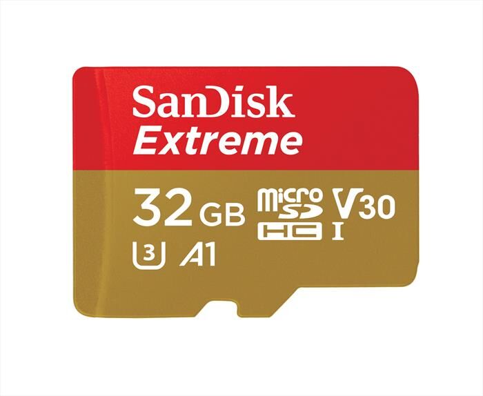 sandisk microsdhc extreme 32gb a1 fino a 100mb/s