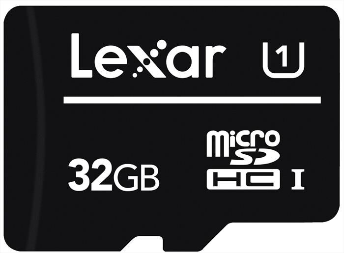 lexar 32gb microsdhc cl 10 no adapter-black