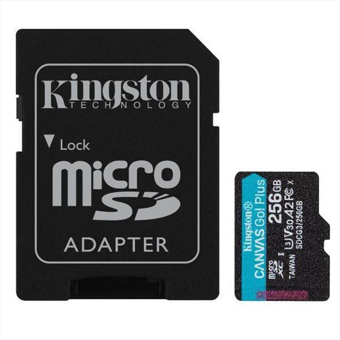 kingston supporto sdxc 256 gb sdcg3256gb-nero