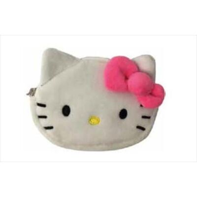 Pyramid Hello Kitty Portamonete In Peluche-bianco Pyramid Hello Kitty Portamonete In Peluche-bianco