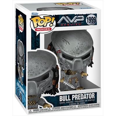 FUNKO Pop Aliens Vs. Predator 2 Bull Predator 1999-90243, N.d. FUNKO Pop Aliens Vs. Predator 2 Bull Predator 1999-90243, N.d.