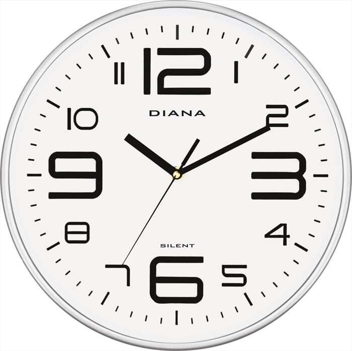 ELITE-DIANA 111 019-9-0-silver Quadrante Bianco