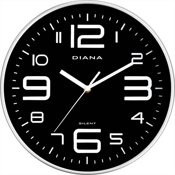 ELITE-DIANA 111 019-9-6-silver Quadrante Nero