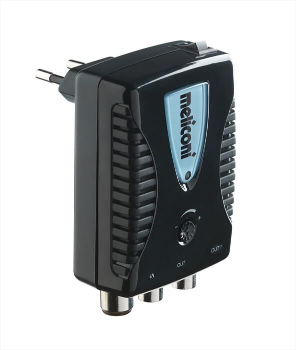 meliconi amp-20 amplificatore d'antenna digitale xinterni-nero