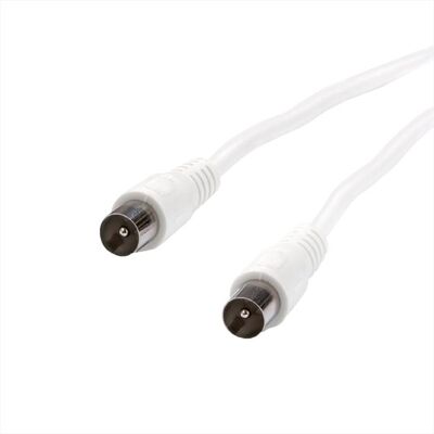 SBS Cavo Antenna Cavo Coax-plug <-> Coax-plug 90db 3m-bianco SBS Cavo Antenna Cavo Coax-plug <-> Coax-plug 90db 3m-bianco