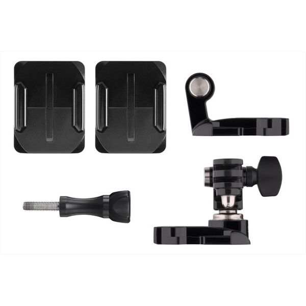 gopro helmet front + side mount per -nero