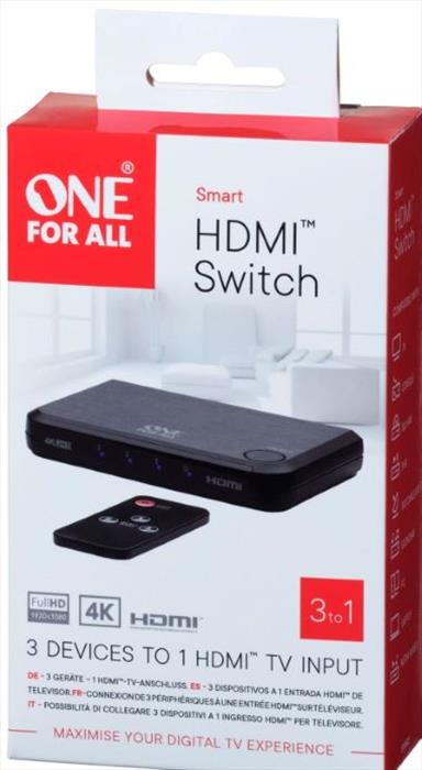 one for all multi switch hdmi sv 1632-nero