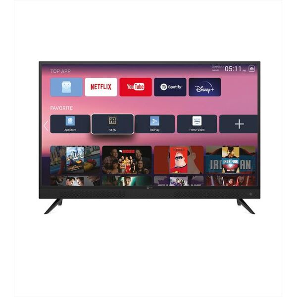 telesystem smart tv led hd ready 32 sonic 32-black