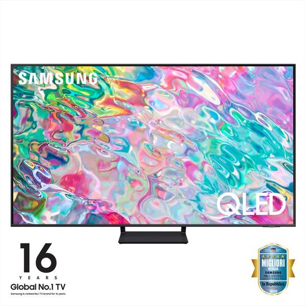 samsung smart tv qled 4k 65” qe65q70b-titan gray