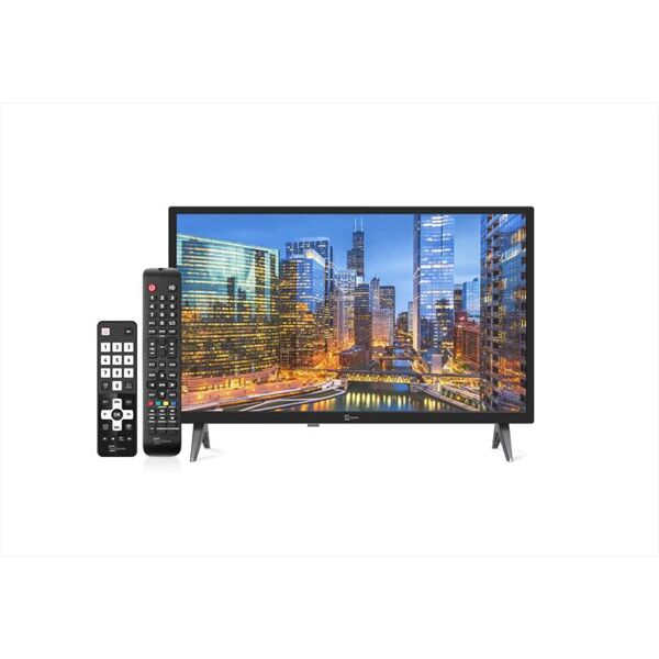 telesystem tv led hd ready 24 ls13 t2/s2, 2 tlc, 220v-black