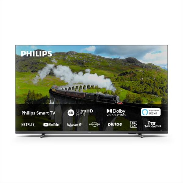 philips smart tv led uhd 4k 43 43pus7608/12-antracite