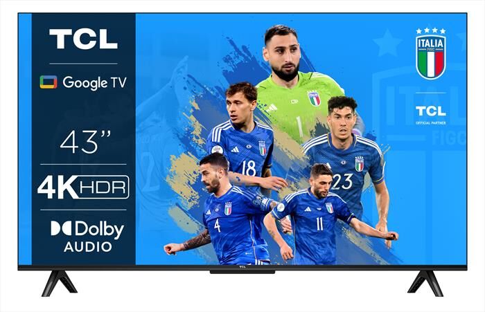 tcl smart tv led uhd 4k 43 43p635-antracite