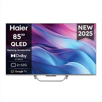 Haier H85Q80FUX 85" 4K Ultra HD Smart TV Grigio Haier H85Q80FUX 85" 4K Ultra HD Smart TV Grigio