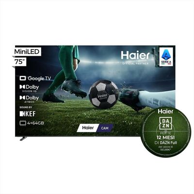 HAIER Smart Tv Qled Uhd 4k 75" H75m92fux-nero HAIER Smart Tv Qled Uhd 4k 75" H75m92fux-nero