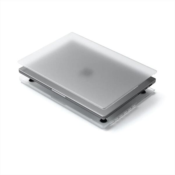 satechi eco hardshell case for macbook pro 14-clear