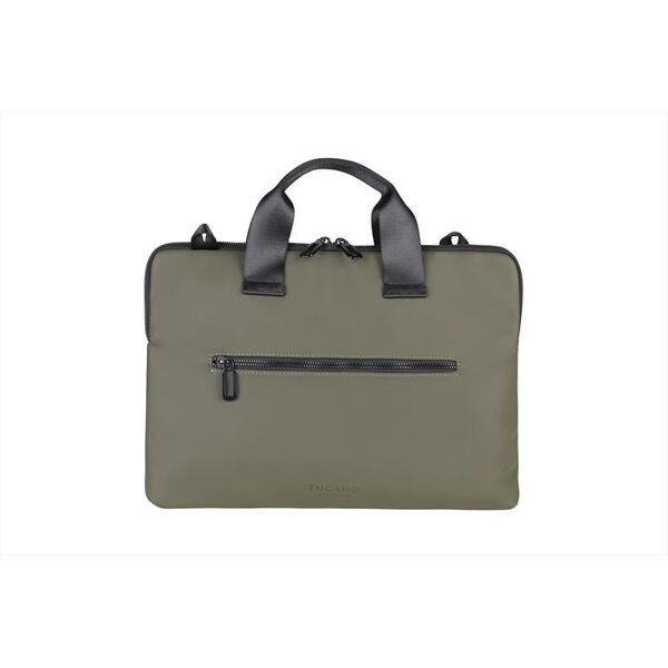 tucano borsa gommo per macbook air 15/laptop fino a 14-verde militare