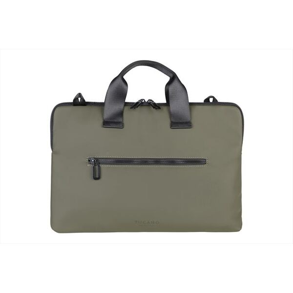 tucano borsa gommo per macbook pro 16/laptop 15.6-verde militare