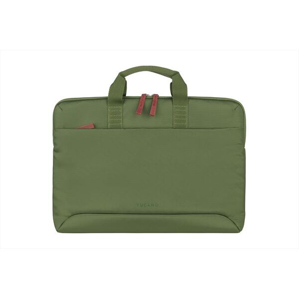 tucano borsa smilza per laptop 15.6 e macbook pro 16-verde