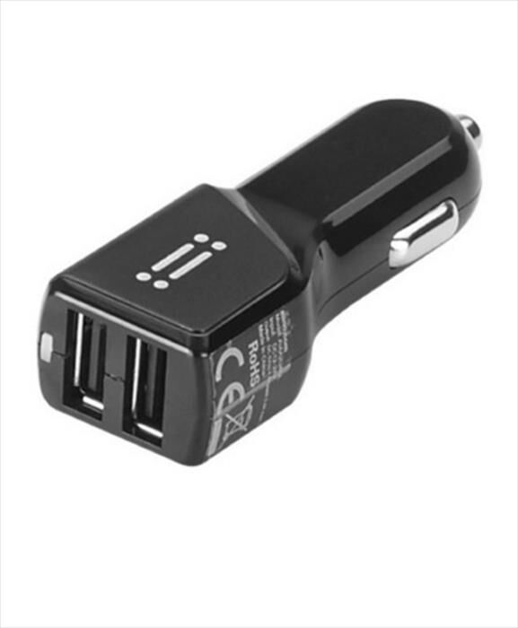 aiino car charger 2usb 3.4a tablet-nero