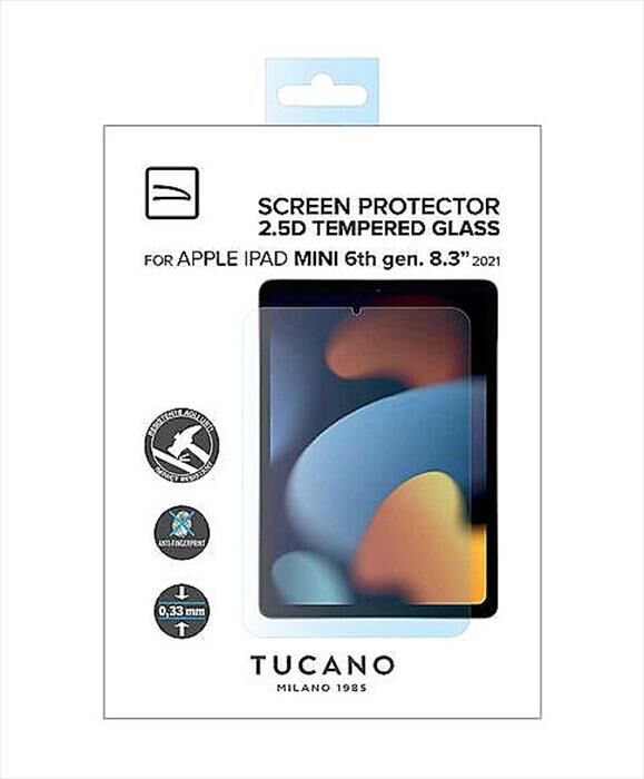 tucano pellicola protettiva ipdm6sptg ipad mini 6a gen