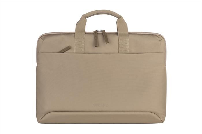 tucano borsa smilza per laptop 15.6 e macbook pro 16-beidge