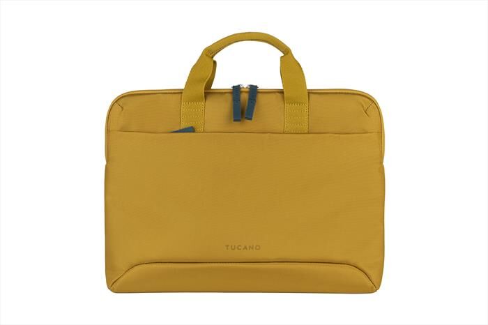 tucano borsa smilza per laptop 14 e macbook pro 14-giallo