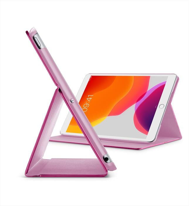 Cellular Line Folioipad102p Custodia 3 Stand Per iPad 10.2(2019)-rosa