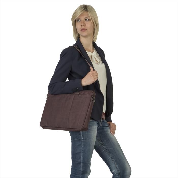 RIVACASE 8335 Borsa Per Notebook Da 15,6"-marrone