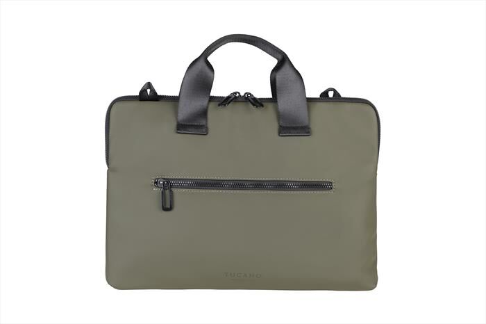 Tucano Borsa Gommo Per MacBook Air 15"/laptop Fino A 14"-verde Militare