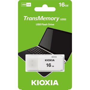 KIOXIA Chiavetta Usb U202 Hayabusa 2.0 16gb-bianco