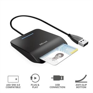 Trust Primo Dni Smartcard Reader Black