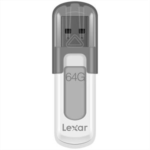 Lexar Jumpdrive V100 Usb 3.0 64gb-grigio/bianco