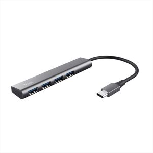 Trust Halyx 4-port Usb-c Hub-grey