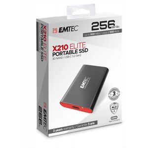 EMTEC Hard Disk Esterno Ecssd256gx210