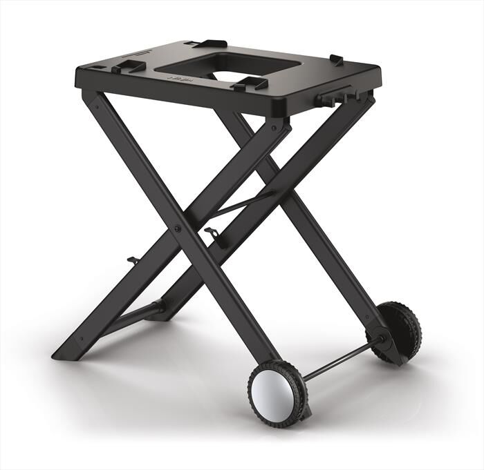 ninja carrello pieghevole bbq elettrico woodfire-nero