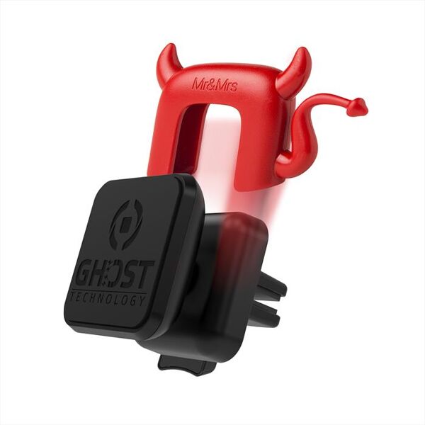 celly ghostplusdevil universal magnetic holder devil-nero-rosso/plastica