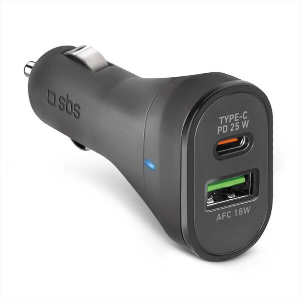 sbs car charger tecrpd25w-nero