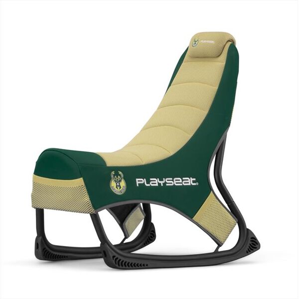 playseat sedile corsa champ nba edition milwaukeee bucks-verde/beige