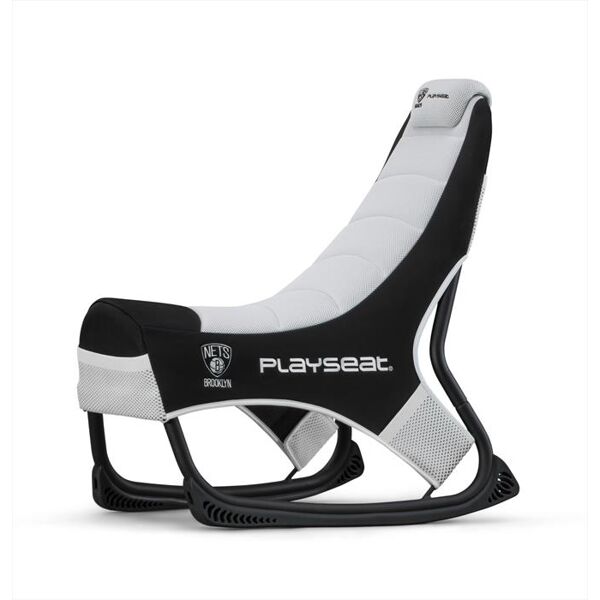 playseat sedile da corsa champ nba edition brooklyn nets-bianco/nero