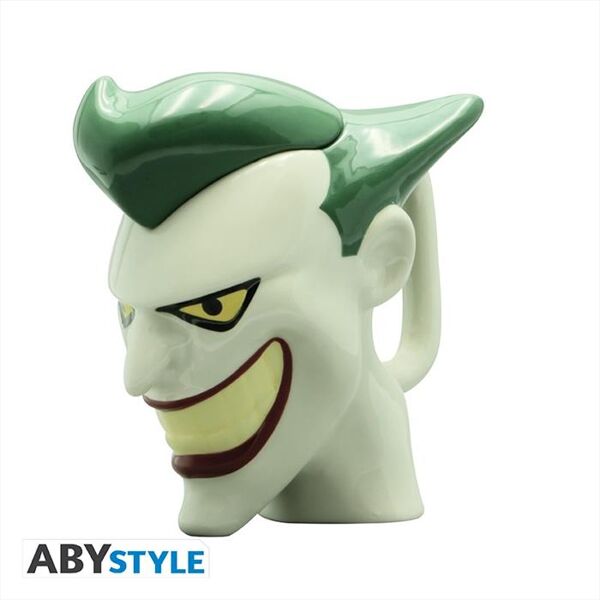 big ben dc comics tazza 3d joker head-multicolore