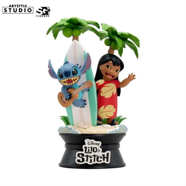 big ben disney figurine lilo & stitch surfboard-multicolore