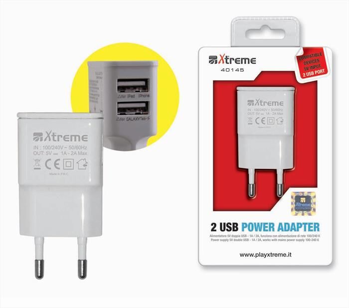 Xtreme 40145 2 Usb Power Adapter