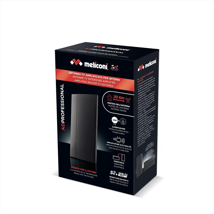 Meliconi Ad Professional R1 Usb-nero