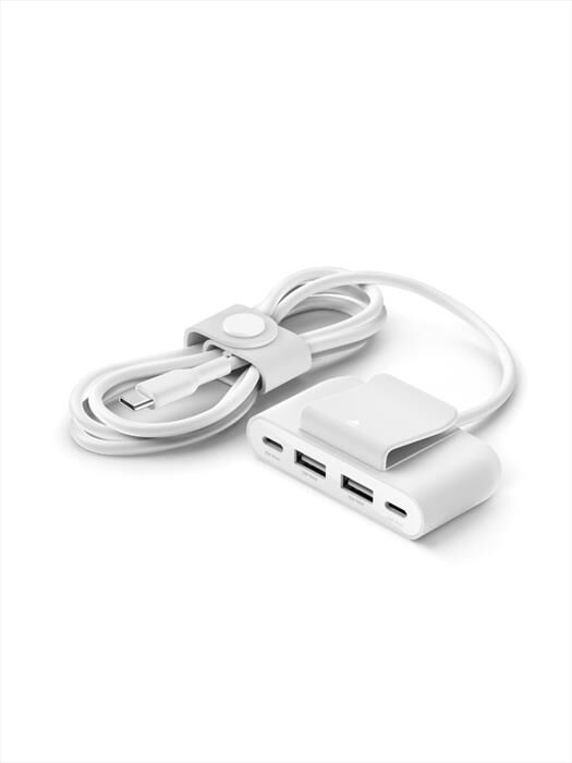 Belkin 4-port Usb Power Extender 2m Bianco-bianco