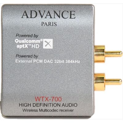 Ricevitore Bluetooth Advance Paris WTX-700 EVO - Audio ad Alta Risoluzione Ricevitore Bluetooth Advance Paris WTX-700 EVO - Audio ad Alta Risoluzione