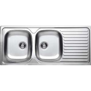 GLEM GAS Lavello Lineare Gl216ixs 2 Vasche-inox