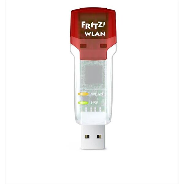 fritz! wlan stick ac 860-bianco/rosso