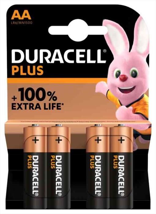 Duracell Plus 100 Stilo 4 Pezzi Blister Mn1500