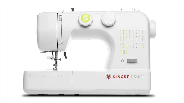 singer macchina da cucire sm024grn-bianco