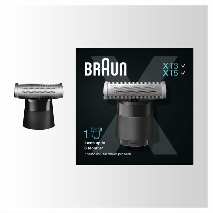 Braun Series X Lama Di Ricambio Xt10 Nero